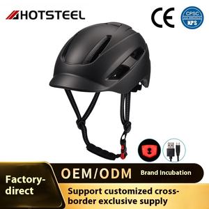 <span class=keywords><strong>Casco</strong></span> de bicicleta de montaña de carretera de doble deporte con cara USB, diseño urbano informal, cascos de equitación moldeados exclusivos transfronterizos - Product Image 2
