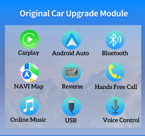 Xe ban đầu nâng cấp không dây Carplay Android tự động giải mã giao diện mô-đun hộp cho BMW NBT - Product Image 5
