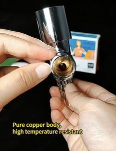 ก๊อกน้ำติดผนังห้องครัวแบบชุบโครเมียมทองเหลืองทันสมัย ทนทาน สำหรับเครื่องซักผ้า น้ำหนักเบา ป้องกันการกัดกร่อน ติดตั้งง่าย - Product Image 2