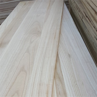 Plaque de noyau de snowboard en bois de paulownia de bonne qualité, panneaux collés sur les bords en paulownia