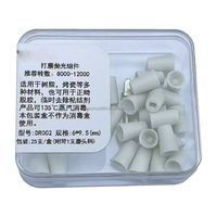 Kit de puntas de silicona para pulido dental, fresa para eliminación de adhesivo de ortodoncia, para pulido suave de coronas de resina compuesta y cerámica