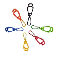 YYX Mousqueton multifonction portable en plastique POM moulé pour le sport et le travail en extérieur, avec clips porte-gants
