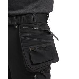 BLAKLADER - 179716449900C52 Craftsman Pirate <b>shorts</b> 4-way <b>stretch</b> Black - EAN 7330509872451 <b>WORK</b> TROUSERS <b>WORK</b> <b>SHORTS</b> - Product Image 4