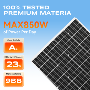 Stock US UE 200W Panneau d'énergie solaire flexible Mono Flexible Panneau solaire voiture bateau maison Charge solaire 12V étanche - Product Image 4