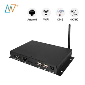 Android System Digital Signage Box Media Player With Internal Memory