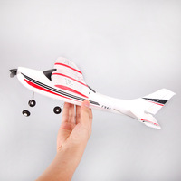 Planeur à aile fixe 3 canaux avec gyroscope, modèle d'avion RC de taille moyenne pour débutants