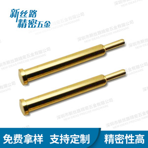 Nouvelles idées : Contact à ressort traversant en laiton plaqué or, type Pogo Pin, de 2 à 20 mm, pour applications de précision - Product Image 5