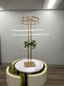 48 inch cao giai đoạn đám cưới Acrylic Pha lê lan can trụ cột lối đi cột đường dẫn với ánh sáng <span class=keywords><strong>LED</strong></span> - Product Image 4