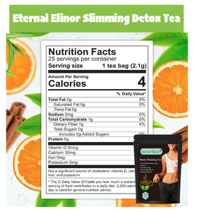 Tè Detox alle Erbe per Dimagrimento e Perdita <span class=keywords><strong>di</strong></span> Peso, Vitamine Organiche per Adulti, Etichetta Privata, <span class=keywords><strong>Basso</strong></span> MOQ, Confezione Salutare - Product Image 2