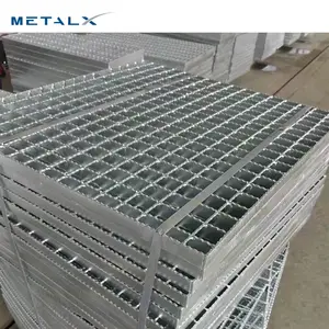 Heavy duty hot dipped galvanized 32x100 steel flat bar floor grate stainless steel grating with frame