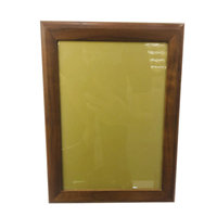 Plaque en bambou et en bois de Pavia avec un design découpé, base en bois, trophée pour la remise des diplômes