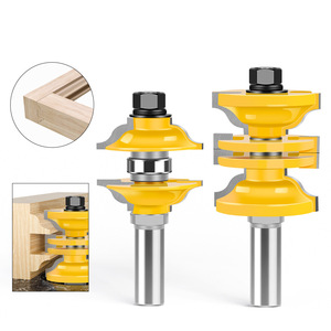 2-piece Adjustable Solid Wood Door Knife Cabinet Door Panel Knife - Product Image 1