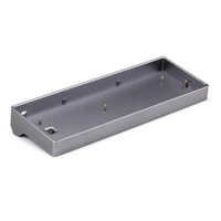Mini étui de clavier en plastique Polycarbonate, boîtier de clavier en bois mécanique, pièces en aluminium, CNC, pièces