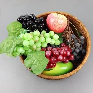 Faux fruits de simulation, 36 grappes de raisins artificiels en plastique, fruits réalistes pour la décoration de la maison, des mariages, des fêtes et des jardins - Product Image 2