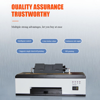 Kit Lengkap Printer Inkjet DTF A3 Roll Start L1800 Mesin Transfer Panas R1390 Printer Flatbed Ukuran A4 Termasuk Semua Bahan
