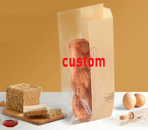 Precio de fábrica personalizado LDPE CPP PP Wicket bolsa de embalaje de pan para pan cocina paquete de alimentos bolsas de plástico al por mayor plástico colgante - Product Image 5