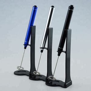 Espumador <span class=keywords><strong>de</strong></span> Leche Eléctrico Portátil <span class=keywords><strong>de</strong></span> Acero Inoxidable, Ecológico, Potente, Automático, con Batería AAA, para Uso en Cafeterías - Product Image 3