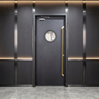 Porte de sécurité d'urgence pour hôtel, insonorisée, en acier creux, résistante au feu, pour bars karaoké