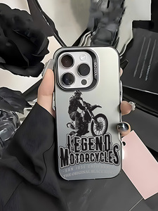 <span class=keywords><strong>Coque</strong></span> de téléphone graphique <span class=keywords><strong>moto</strong></span> pour <span class=keywords><strong>iPhone</strong></span> 17/16 Pro, étui de protection antichoc mat personnalisé en TPU imprimé UV, vente en gros - Product Image 4