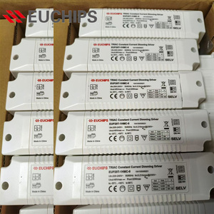ไดรเวอร์ LED แบบหรี่แสงได้ Euchips EUP20T-1HMC-0 20W 350-700mA แบบ DIP Switch TRIAC ELV กระแสคงที่ 9-42V Output PF0.95 - Product Image 1