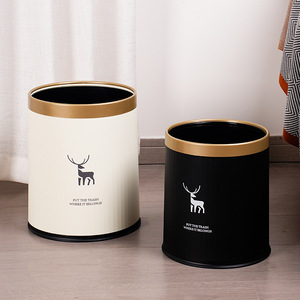 ถังขยะมิสติกอาร์ตส์ วัสดุ PP รูปทรงกระบอก ป้องกันกลิ่น สำหรับใช้ในห้องนั่งเล่นและห้องครัว - Product Image 2