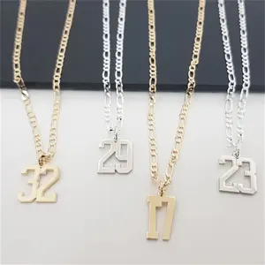 Duoying Oem Sieraden Custom Digitale Verjaardag Festival Sport Hip Hop Ketting