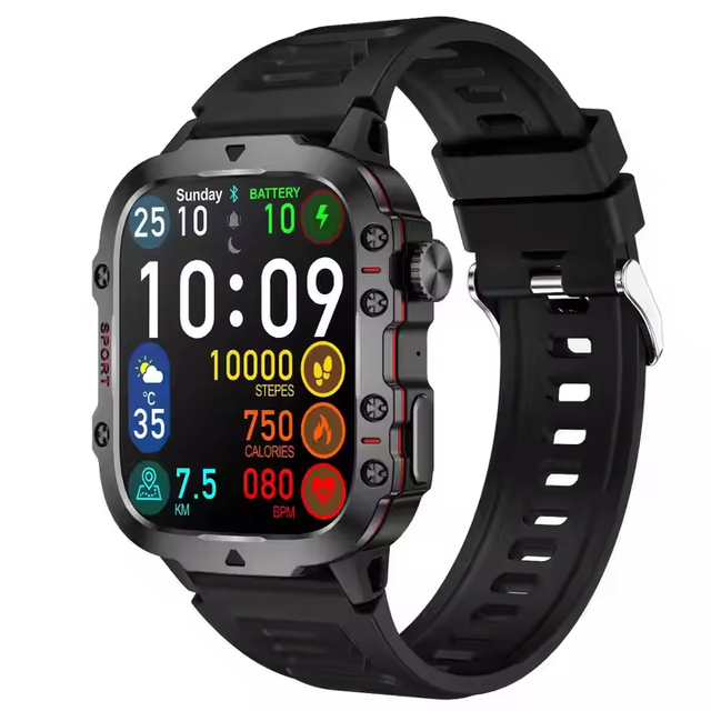 3ATM Waterproof Newest Smart Watch for Men Smart Watch 2025 QX11 Fitness Tracker Heart Rate with Blood Pressure Smartwatch