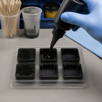 Résine époxy thermiquement conductrice à haute dureté Boqiao pour le scellement des stators de moteur