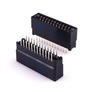 Khớp nối cạnh thẳng dạng thẻ, chân vàng, khoảng cách chân 2.54 mm, số chân: 8 10 12 14 16 20 22 24 26 30 36 44 50 60 62 <span class=keywords><strong>64</strong></span> 72 80 100 120, dùng cho PCB - Product Image 5