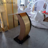 Présentoir de podium en acrylique populaire moderne pour la parole