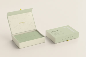 <strong>Book</strong> Shaped Foldable Cardboard Gift Box Reusable Wedding Packaging with Elegant Closure - Product Image 5