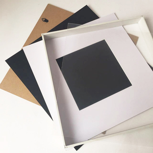 Cadres en bois 3D personnalisés en gros, boîtes à ombre profondes de 3 cm à 40 cm en MDF noir, <span class=keywords><strong>blanc</strong></span>, noyer, tailles 8x8, 30x30, 20x20, 10x10, 12x12 pouces - Product Image 6