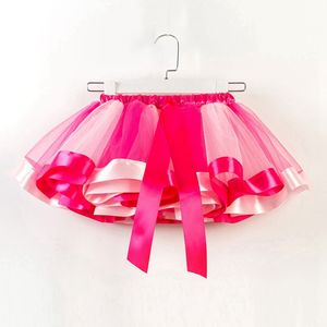 Falda Tutú Arcoíris Multicolor para Niñas, Falda de Tul para Baile de Princesa - Product Image 4
