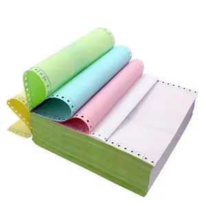 Factory Direct Sale Price 48~80gsm ncr carbonless Copy paper in Sheet NCR Paper continuous carbonless printing paper
