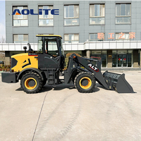 Chargeuse frontale articulée AOLITE 620C de fabrication chinoise, certifiée CE, pour travaux de terrassement, 2000 kg, haute qualité, vente directe usine, pour usage agricole
