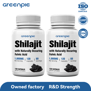Greenpie produttori <span class=keywords><strong>Shilajeet</strong></span> Shilajit capsule acido fulvico con naturalmente si verificano per l'uomo donna - Product Image 4