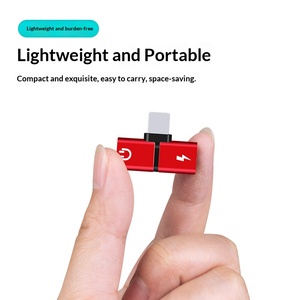 Adaptateur audio auxiliaire <span class=keywords><strong>Jack</strong></span> 3,5 mm, convertisseur pour écouteurs, prise en charge du contrôle du volume des appels, compatible avec les adaptateurs pour casques - Product Image 2
