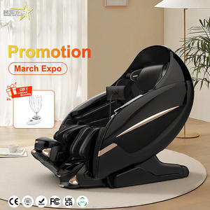 Fauteuil de massage chinois de luxe avec fonction dynamique d'inclinaison des pieds, ondes sonores et 24 programmes automatiques - Product Image 1