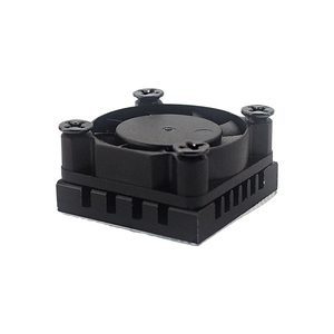 Ventilador de refrigeración <span class=keywords><strong>Raspberry</strong></span> <span class=keywords><strong>Pi</strong></span> 4B con almohadilla de silicona, disipador de calor de aluminio para <span class=keywords><strong>Raspberry</strong></span> <span class=keywords><strong>Pi</strong></span> <span class=keywords><strong>4</strong></span> Modelo B - Product Image 4