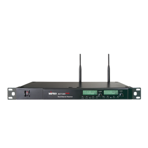 MIPRO Factory Custom OEM ODM Dual Channel <b>Receiver</b> For Small Scale <b>Wireless</b> Audio With Reliable UHF Signal - Product Image 2