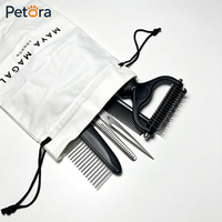 Kit de coupe-ongles pour animaux de compagnie Petora, durable, antidérapant, professionnel, avec lime à ongles, pour le soin quotidien des ongles des chiots et des chatons