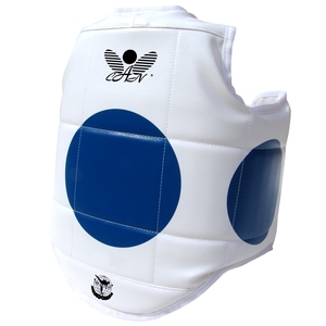 Protector Corporal Premium Blanco para Artes Marciales - Protector de Pecho para Taekwondo y Karate, Equipo de Entrenamiento - Product Image 2