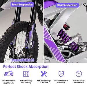 79 Bike PRO 5000W <b>72V</b> Lithium <b>Battery</b> Dirt Bike Motocross 120Km Long Range 85Km/H Top Speed IP67 Waterproof - Product Image 3