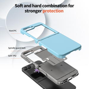Lo más <span class=keywords><strong>nuevo</strong></span> para Z Flip6 funda <span class=keywords><strong>de</strong></span> teléfono <span class=keywords><strong>de</strong></span> lujo a prueba <span class=keywords><strong>de</strong></span> golpes funda protectora <span class=keywords><strong>de</strong></span> PC dura para teléfono móvil para <span class=keywords><strong>Samsung</strong></span> <span class=keywords><strong>Galaxy</strong></span> Z Flip 6/Z Flip 5 - Product Image 3