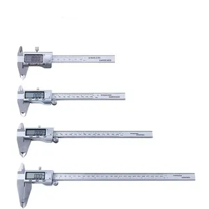 6 Inch/150mm Stainless Steel Vernier Caliper 100mm All Metal electronic digital vernier caliper High Precision Measuring Caliber