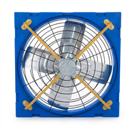Ventilador Eléctrico de Gran Tamaño para Ventilación y Refrigeración, Extractor de Aire para Establos de Vacas, Granjas Lecheras, con Aspas