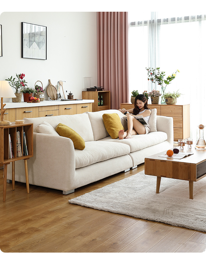 Indoor Furniture Living Room Leather Sofa Bed Cheap Leather Fabric Sectional Sofa Set