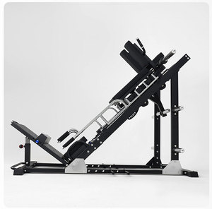 Machine de presse à jambes 45 degrés améliorée et combo Hack Squat, équipement de musculation robuste à charge par plaques pour l'entraînement des jambes, des <span class=keywords><strong>fessiers</strong></span> et des <span class=keywords><strong>cuisses</strong></span> - Product Image 4