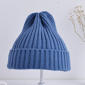 Gorros de invierno de Color caramelo para niños recién nacidos, <span class=keywords><strong>gorro</strong></span> de ganchillo, <span class=keywords><strong>gorro</strong></span> para niña pequeña, accesorios de fotografía para bebé - Product Image 6