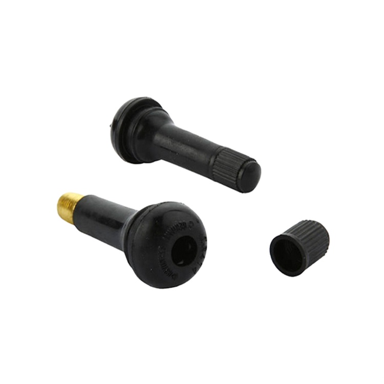 Защелкивающаяся короткая черная резиновая насадка для автомобильной шины TR414, клапан для бескамерных колес 0,453 дюйма 11,5 мм, отверстия для обода стандартных автомобильных шин